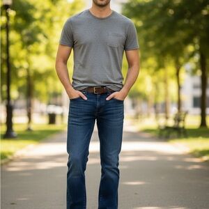 Lee Men's Classic Blue Slim Jeans